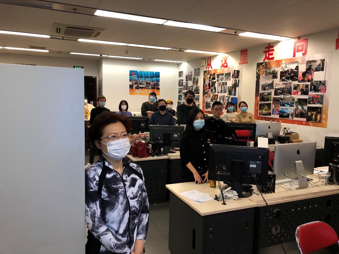 2020年北京广播电视台9层机房，北京广播电视台徐滔副总编辑及卫视频道中心邵晶主任审阅《向前一步》.jpg