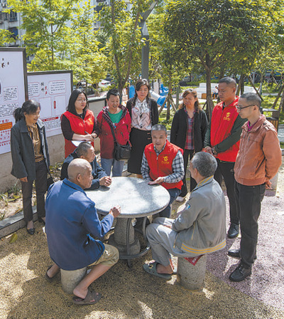   重庆市万州区 干部进楼栋 精准解民忧