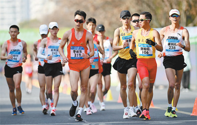 中国竞走选手用两个亚洲纪录开启新一年征程