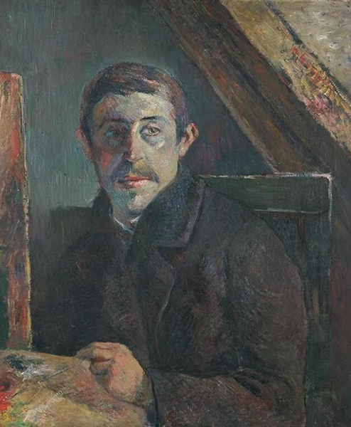高更 Gauguin - 自画像