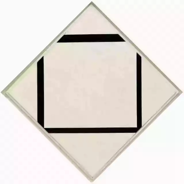 《1号作品：菱形》，Piet Mondrian ，1930年