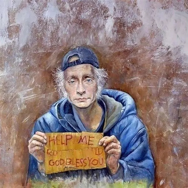 “难民版”俄罗斯总统普京
