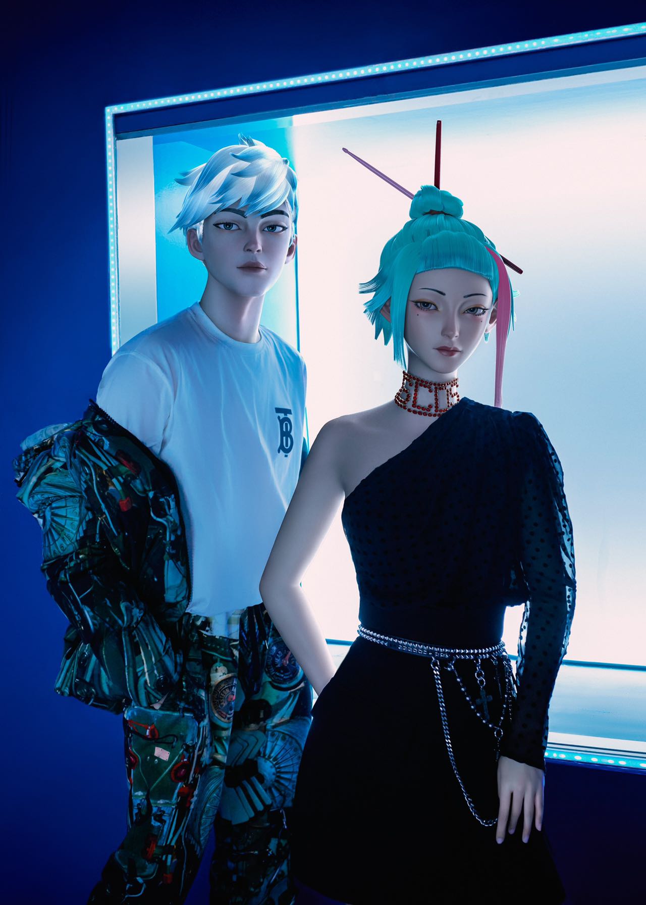 爱奇艺虚拟偶像konerainbow惊喜不断多维影音艺术表演让我们开眼