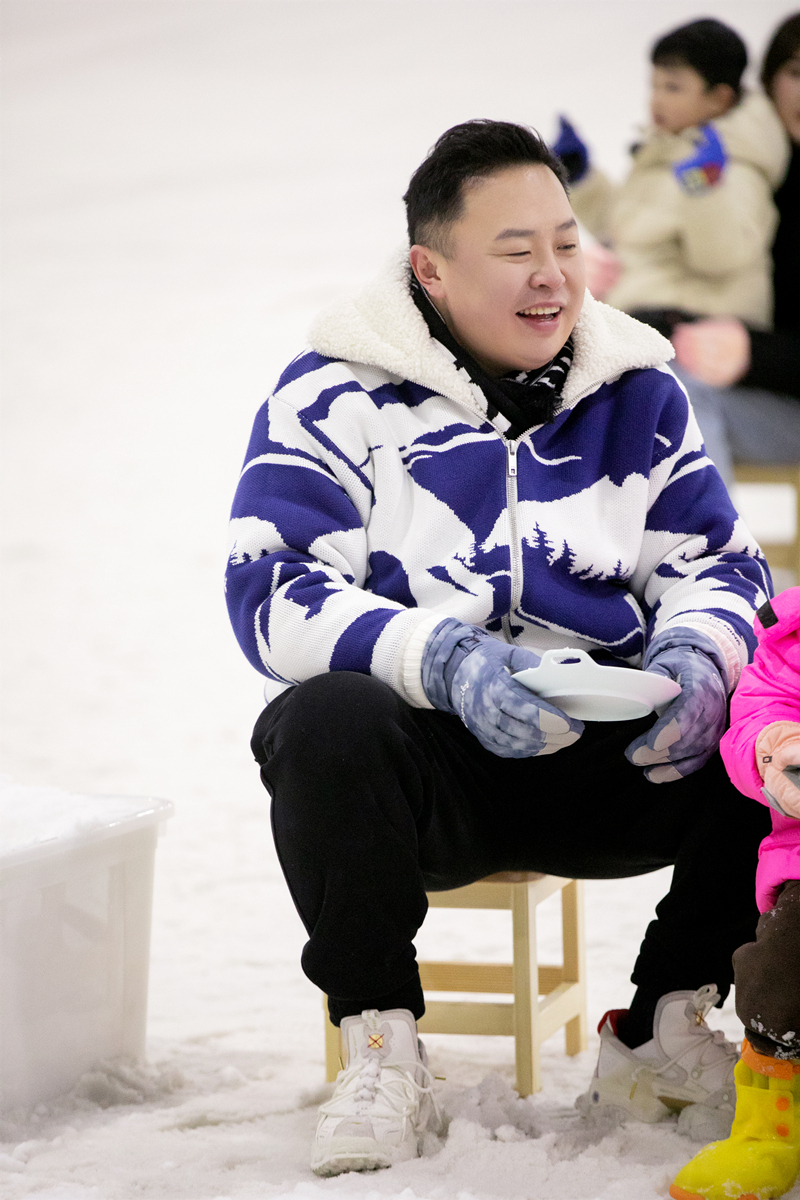 爱上幼儿园7阎鹤祥张踩铃带娃体验趣味冬奥会助教马剑越亲身传授育儿