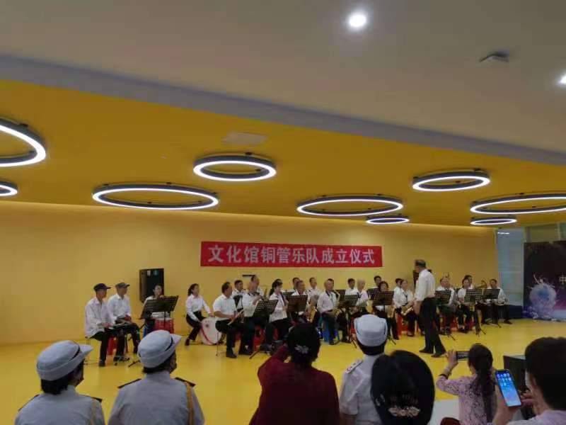 大厂县文化馆又献重礼记大厂县文化馆铜管乐队成立